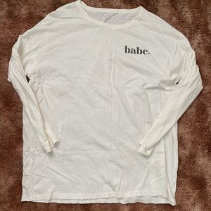 Aerie oversized LS szXL